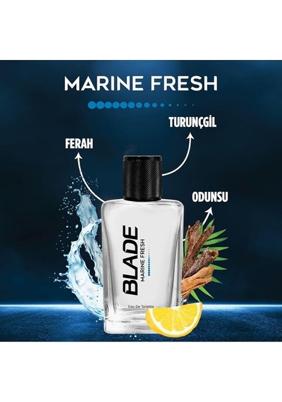 Blade Marine Fresh Edt, 70 Mililitre Sku: Smg8690010444844