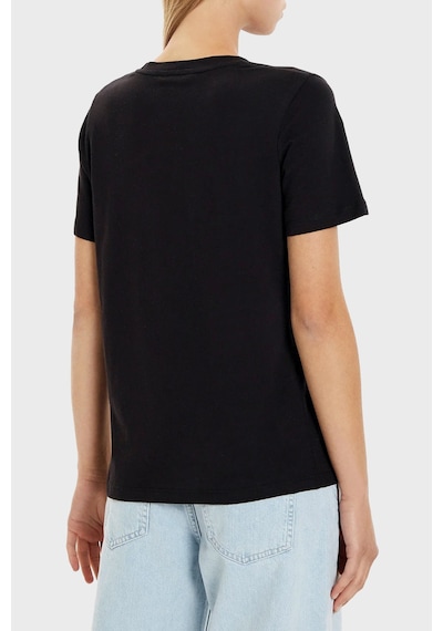 Tommy Hilfiger Logolu Pamuklu Regular Fit Bisiklet Yaka T Shirt Kadın T Shirt Ww0ww40276 Bds Siyah Tommy Hilfiger Logolu Pamuklu Regular Fit Bisiklet Yaka T Shirt Kadın T Shirt Ww0ww40276 Bds Siyah