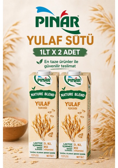 Yulaflı Süt 1lt X 2 Adet