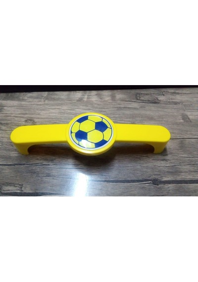 Hırdavatım Çocuk Odası Sarı Mavi Top Dolap Mobilya Kulp,Düğme,4 Adet