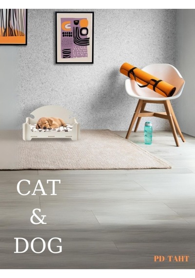 Kedi Köpek Yatağı Cella Baza 30 50 Yıkanabilir Duck Kumaş Minder Yatak Dahil