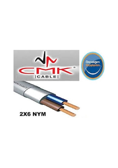 Çarkıt Cmk 2X6 Nym Antigron Kablo Tam Kesit %100 Bakır