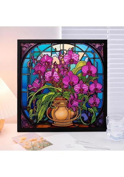 5d Elmas Taş İşleme Kiti Tablo 35x35 Cm - Diamond Painting Set - Dıy Kit Diamond Art Yeex16293