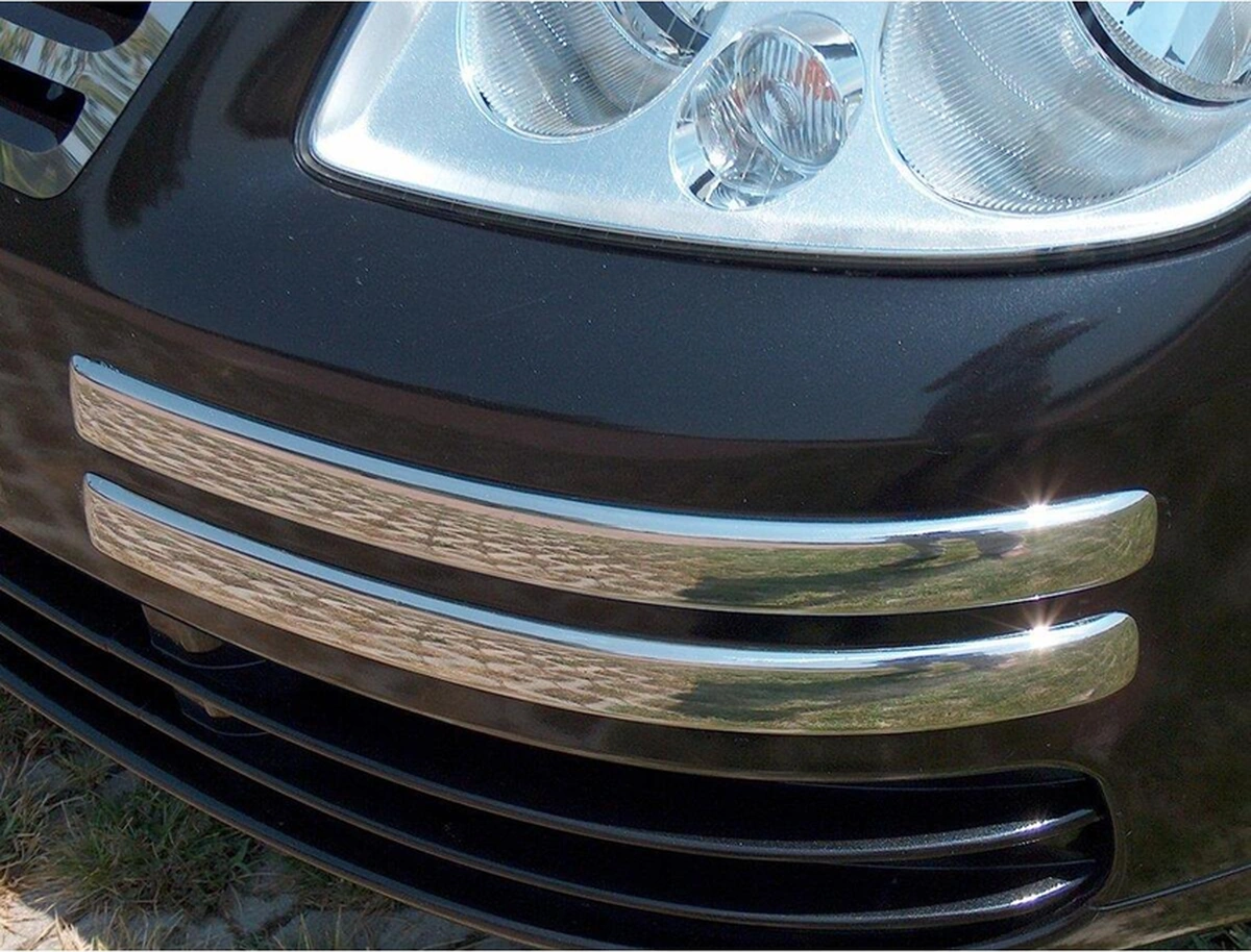 Ueskrom Vw Caddy Krom Tampon Kaşı 4 Parça 2003-2010 Arası