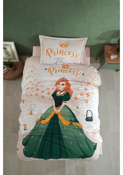 Clasy Tiana Taş Tek Kişilik/genç %100 Pamuk Nevresim Takımı Çok Renkli