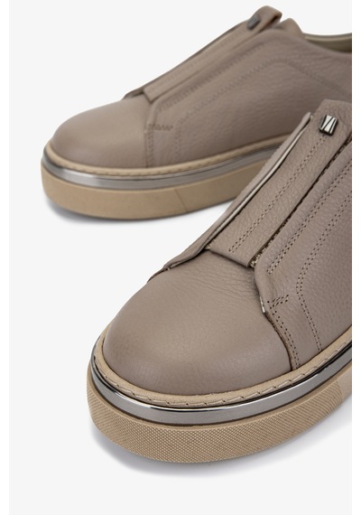 Valmenti Kadın Hakiki Deri Vizon Floter Sneakers & Spor Ayakkabı 1116 410 Bn Ayk Sk25-26 Vızon Fltr Vizon