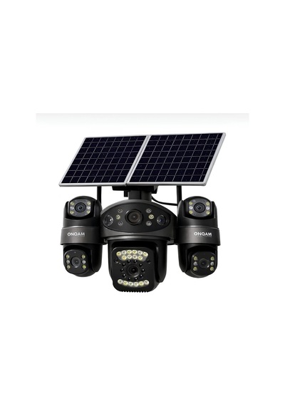 Onqam P Onsg4484 4g Kamera 4 Lens 3mp Aov Güneş Enerjili Güvenlik Kamerası