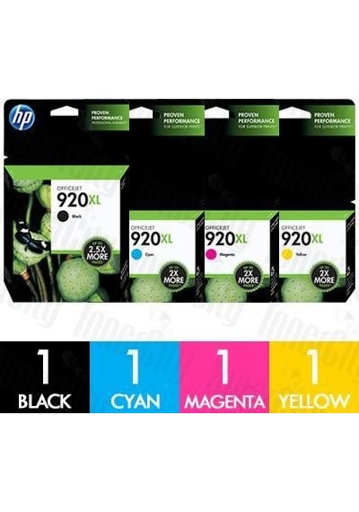 Hp 920Xl Kartuş  Paket 6000 6500 7000 7500A