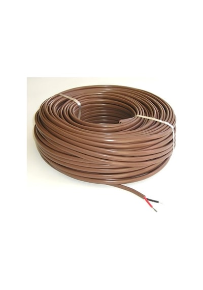 2X2.5Mm Yassı Marin Kablo 100 Mt. Kahverengi