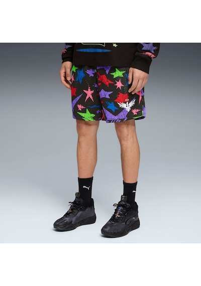 Puma Lamelo Star Vısıon Erkek 7" Şort 632436 01 Siyah