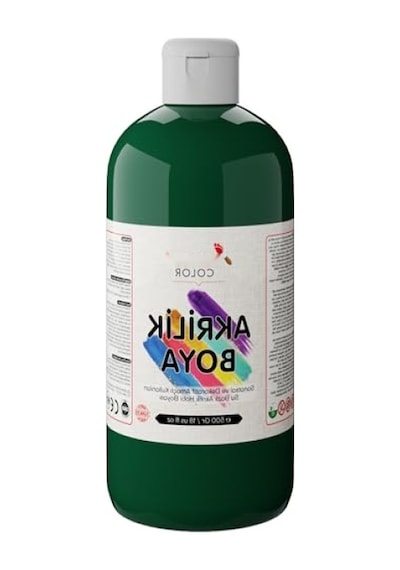 Koyu Yeşil Akrilik Boya 500gr 0,15 L