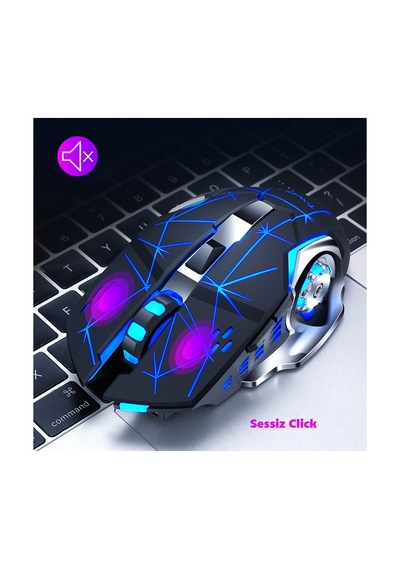 Raynox RX-GM809 Wireless RGB Şarjlı Optik Oyuncu Mouse