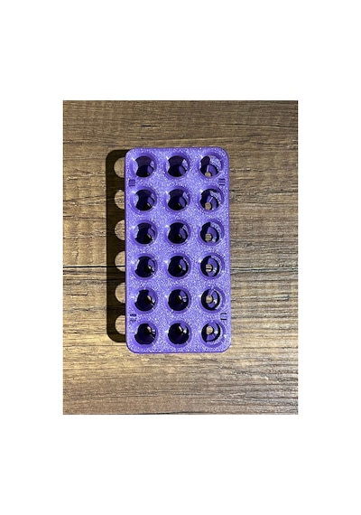 18'li Eppendorf Tüpü Standı Mor