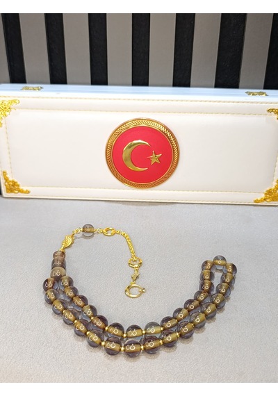 Sıkma Çubuk Kehribar Tesbih Vıp Serisi
