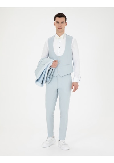 Pierre Cardin 50288078-Vr003 Erkek Smokin Açık Mavi