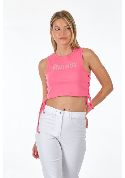 Only Pembe Kadın T-shirt 15289612 001