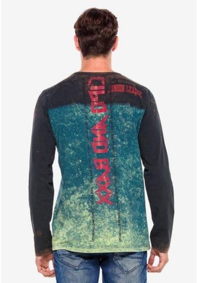 Cipo & Baxx Cl351 Mix Renkli Sweatshirt 001