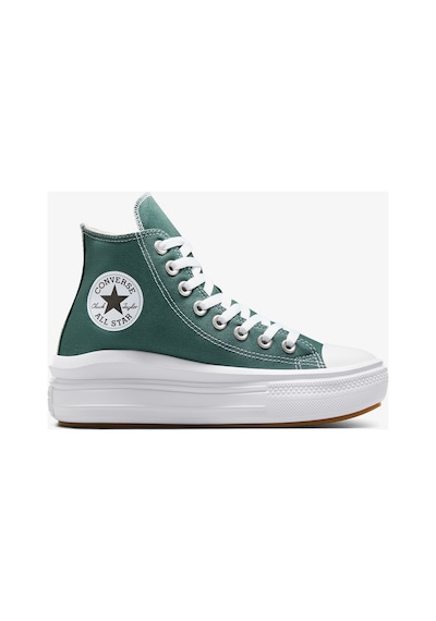 Converse Chuck Taylor All Star Move Platform Unisex Yeşil Platform Sneaker Yesıl