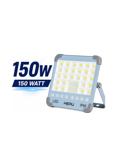 Hp-l33 Güneş Enerjili Taşınabilir Led Çalışma Lambası 150w Güç Ip66, Usb + Solar Şarj Mıknatıslı Taban