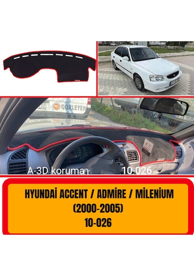 HYUNDAİ ACCENT 2000-2005 ÖN GÖĞÜS / PANEL /  TORPİDO KORUMASI - KILIFI - HALISI
