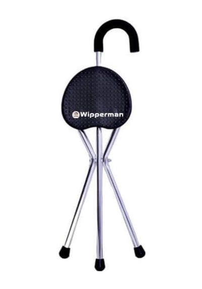 Wipperman W 521 Oturaklı Ve Portatif Baston Dayanıklı Ergonomik Katlanabilir