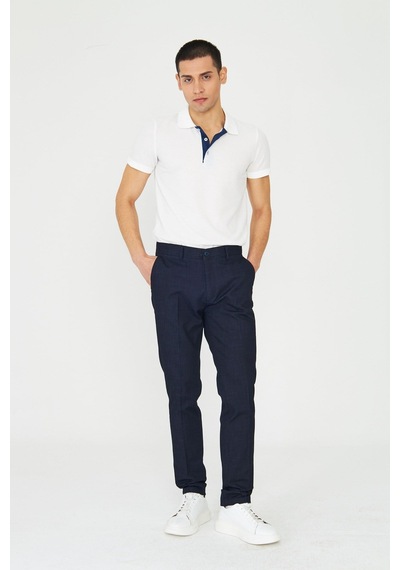 Lacivert Modern Kesim Günlük Kullanım Erkek Spor Pantolon Laci