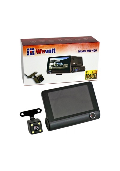 NYF Wevolt DVR Kayıt Cihazı 4 inç Ekranlı 3 Kameralı MB-400
