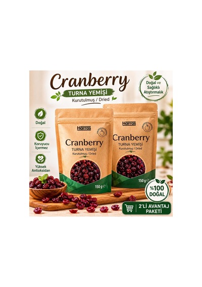 Cranberry Turna Yemişi 2x150 G 150 G