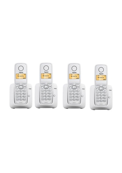 Gigaset 1 Harici 4 Dahili Dect Telsiz Kablosuz Telefon Santrali Beyaz