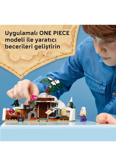 LEGO® ONE PIECE Dr. Hiriluk’un Sığınağı 75641 - 9 Yaş ve Üzeri Çocuklar için 3 Minifigür İçeren Oyuncak Yapım Seti (271 Parça)
