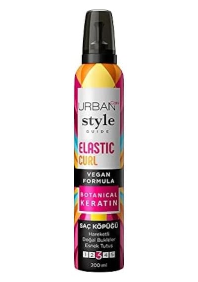 Style Guide Elastic Curl Doğal Görünüm Sağlayan Saç Köpüğü- Esnek Tutuş 200 Ml- Vegan