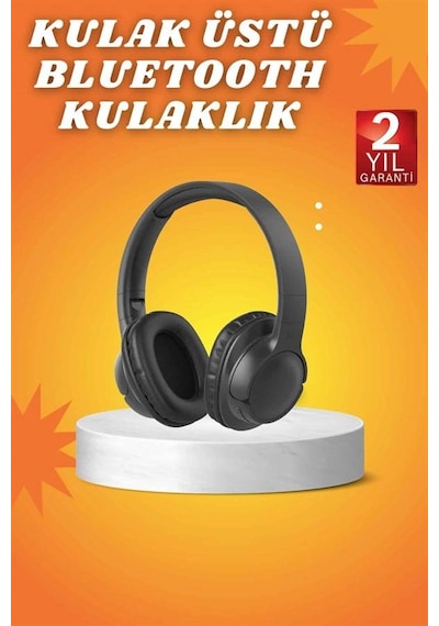 Zenvia Kablosuz Bluetooth Kulaklık Kulak Üstü Mikrofonlu 5.0 Bluetooth Anc Özelliği Znv2026