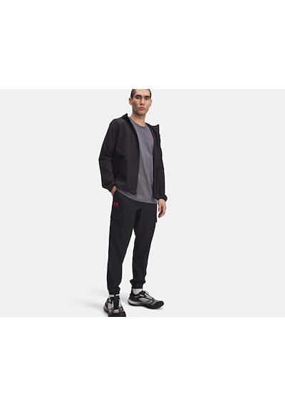 Under Armour Ua Vibe Woven Cargo Pants Erkek Günlük Kargo Eşofman Altı 1386558-002 Siyah Siyah