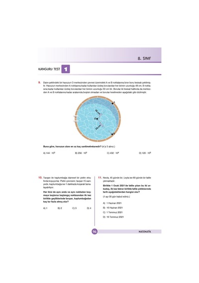 8. Sınıf LGS Matematik Nesil Soru Bankası N11.1124