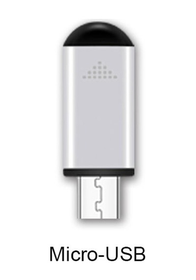 "evrensel Kızılötesi Telefon Uzak Adaptörü - Akıllı Tv Kontrolü İçin Micro Usb Ve Tip C Cihazlarıyla Çalışır" Silver, Micro-usb