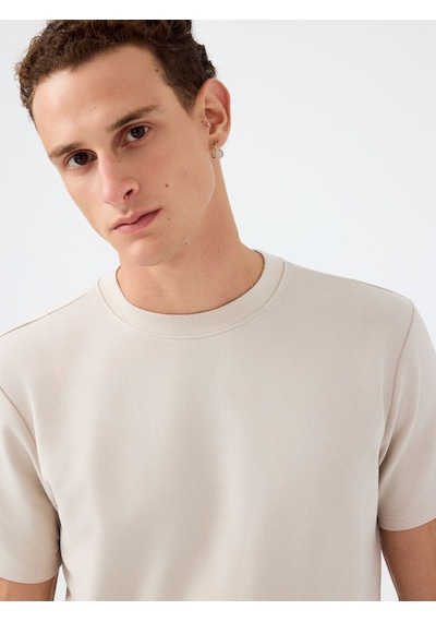 LOFT Regular Fit Erkek Tshirt K.kol Lf2040581 Q1.v1 Taş