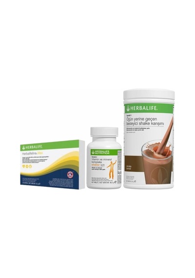 Herbalife Erkek Kilo Alma Seti Çikolata Aromalı Shake Omega Ve Vitamin