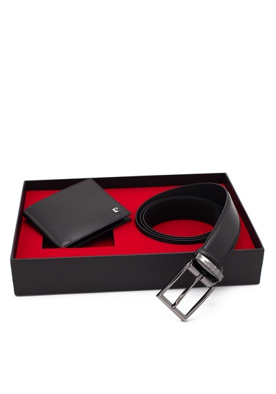 Pierre Cardin Deri Cüzdan & Kemer İkili Set Pc2209k-3664f2ı Siyah