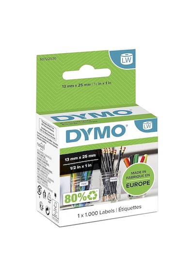 Dymo 11353 S0722530 Labelwriter Çok Amaçlı Etiket 13X25 MM 1000'li