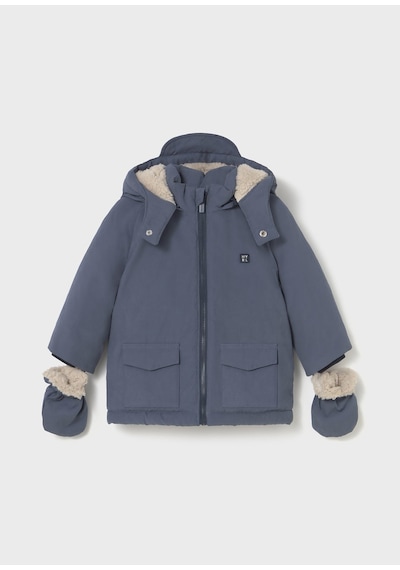 Mayoral Erkek Bebek Parka Mont Lacivert Lacivert