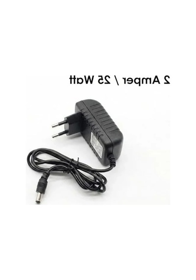 12v Fişli Adaptör, 2 Amper, 25 Watt, Güç Kaynağı