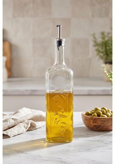 Paşabahçe Paşabahçe Homemade Metal Tıpalı Yağlık & Sirkelik, Şeffaf, 1 Litre Diğer