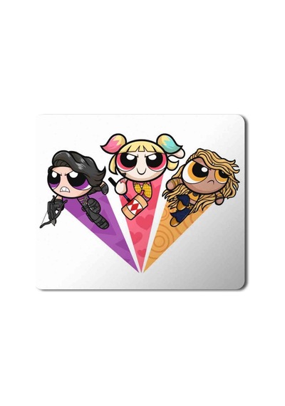 Powerpuff Girls 5 Baskılı Mousepad Mouse Pad
