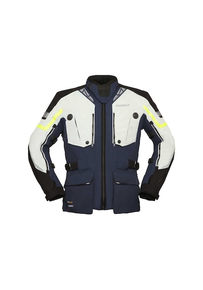 Modeka Panamerıcana Iı Waterproof Ceket Mavi Açık Gri