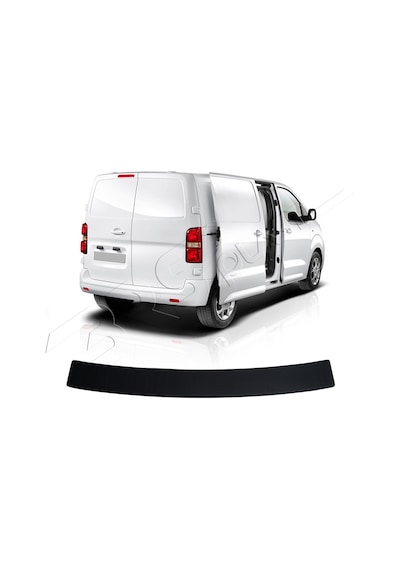Citroen Jumpy Uyumlu 2016 Ve Üzeri Abs Arka Tampon Üstü Koruma