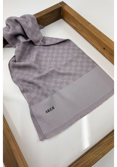 Aker Monogram Soft Pamuk Şal 1090100-991 Toz Lila Toz Lila