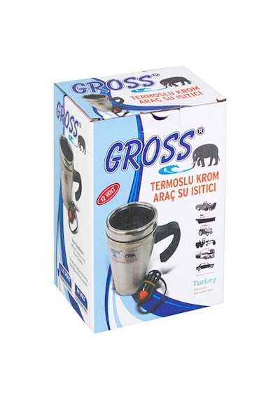 Gross Oto Su Isıtıcı 24V Kettle Kahve Makinası Çaycı Ketıl Tam Ka