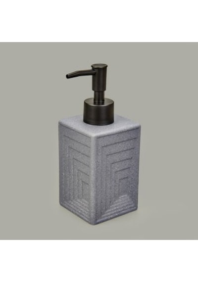 Bath 3'lü Banyo Aksesuar Seti - Gri Çok renkli
