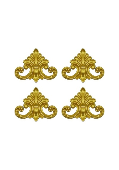 Dekoratif Altın 4'Lu Motif Paketi