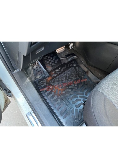 Nissan Qashqai 2007-2008 3d Kauçuk Kokusuz Havuzlu Paspas